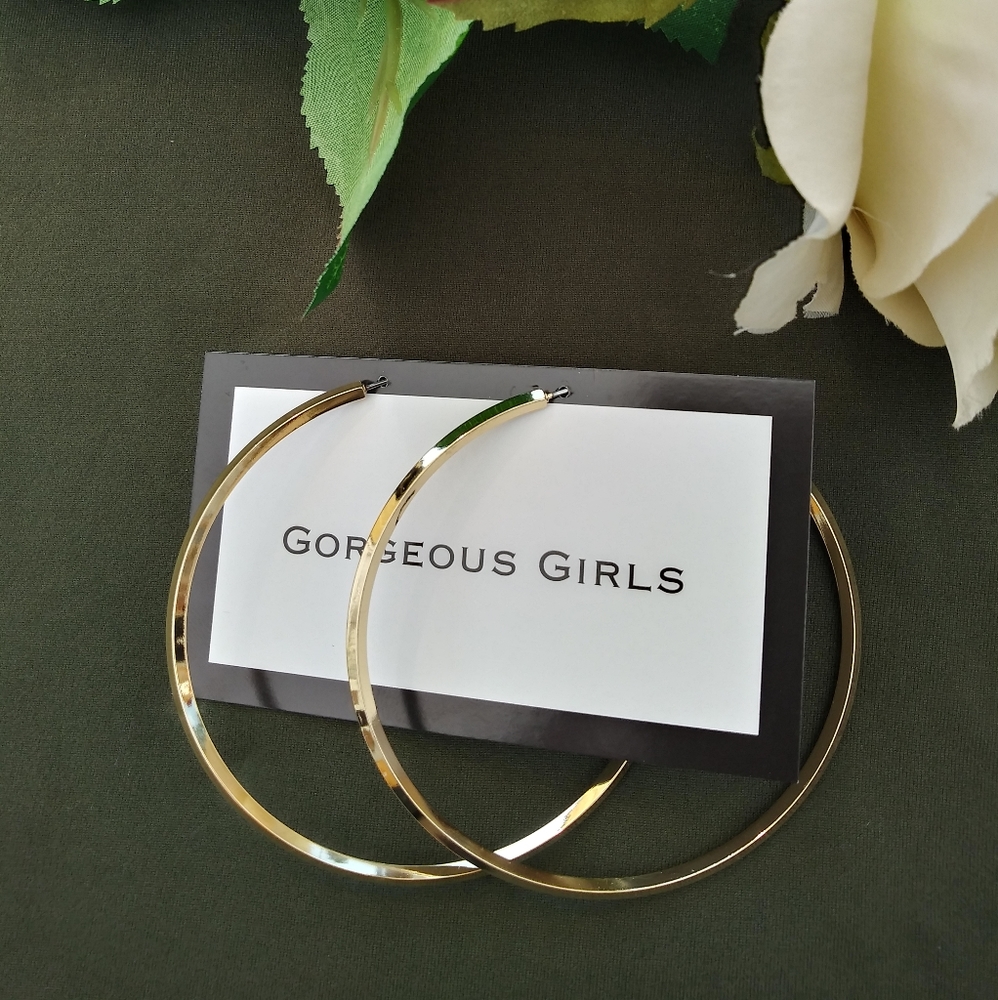 Gold Fashion Earrings